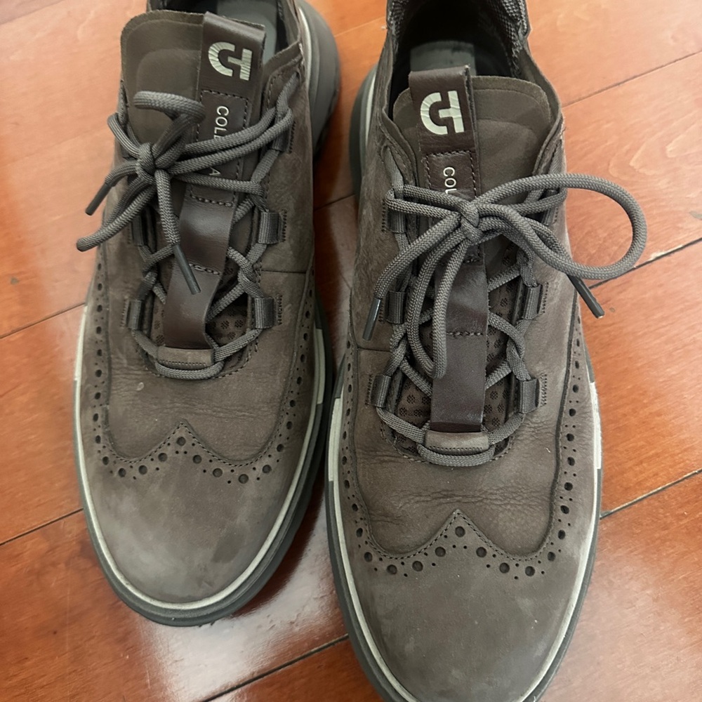 Cole Haan Men's Dark Brown Wingtip Oxfords Size 13